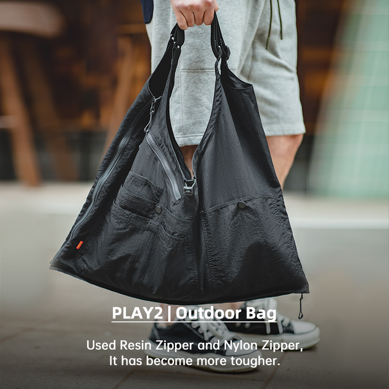 Maden Workwear retro Multi Tasche ärmellose Nylon Weste draussen funktionale Dual-Zweck-Tasche Mantel für Männer 2023
