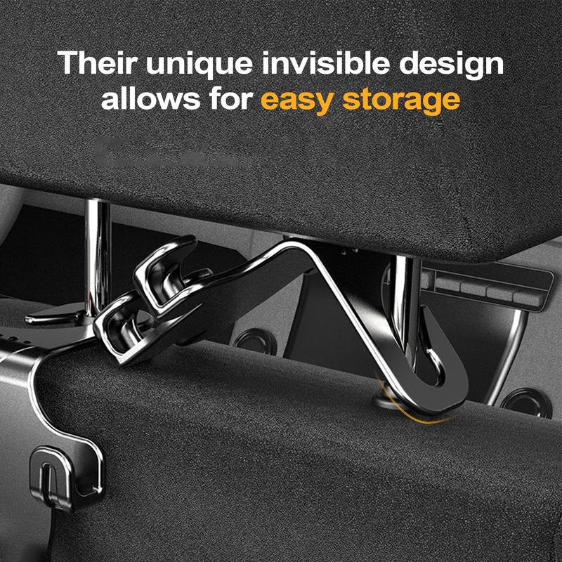 Hoofdsteun Portemonnee Haken Voor Auto Autostoel Hoofdsteun Hanger 4 Stuks Auto Achterbank Organizer Autostoel Haken Voor Hoofdsteun Achterbank Auto