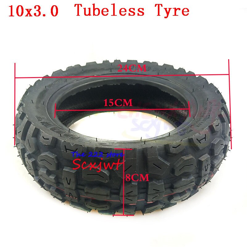 10x3.0 tubeless tire 10*3.0 Vacuum tyre For E-Scooter Motor Scooter Electric Scooter Go kart ATV Quad off-road tyre