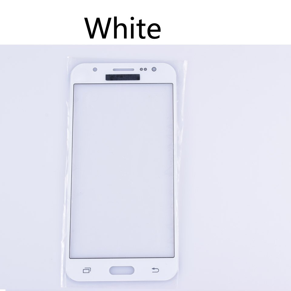 J500 Para Samsung Galaxy J5 2015 J500 J500H J500FN J500F J500M SM-J500F LCD Frontal de Vidro Exterior Lente Touch Screen Substituição 5.0": White-No tool