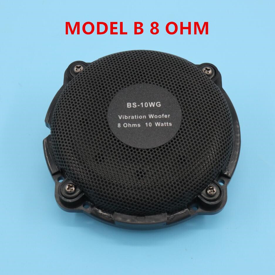 Petit transducteur tactile mini bass shaker haut-parleur de vibration de basse pour home cinéma: Modèle  b 8 ohms