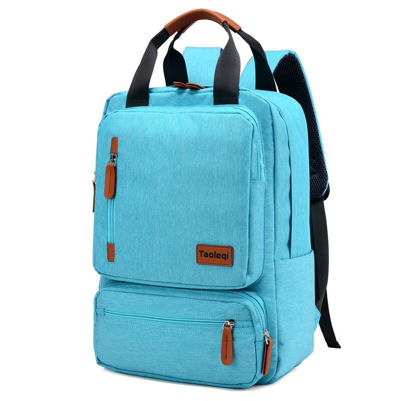 IKEMARTI Men Anti Theft Backpack 14/15.6 Inch Laptop Usb Charging Multifunction Backpacks Waterproof School Business Travel Bags: 031light blue