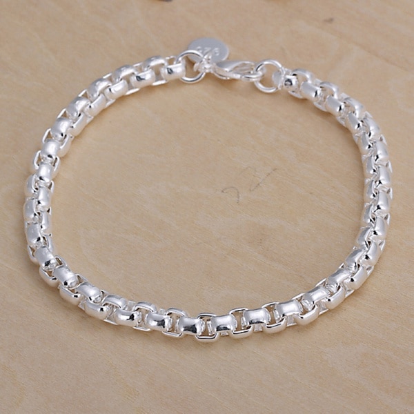 Mooie mode vrouwen Mannen ketting Zilver kleur Sieraden Armbanden factory prijs H157