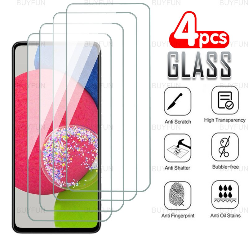 4Stck Volle Abdeckung Schutz Glas Film Für Samsung Galaxis A52s 5G Gehärtetem Bildschirm Schutz Für Samsung A 52 52A Samsun A52 5G