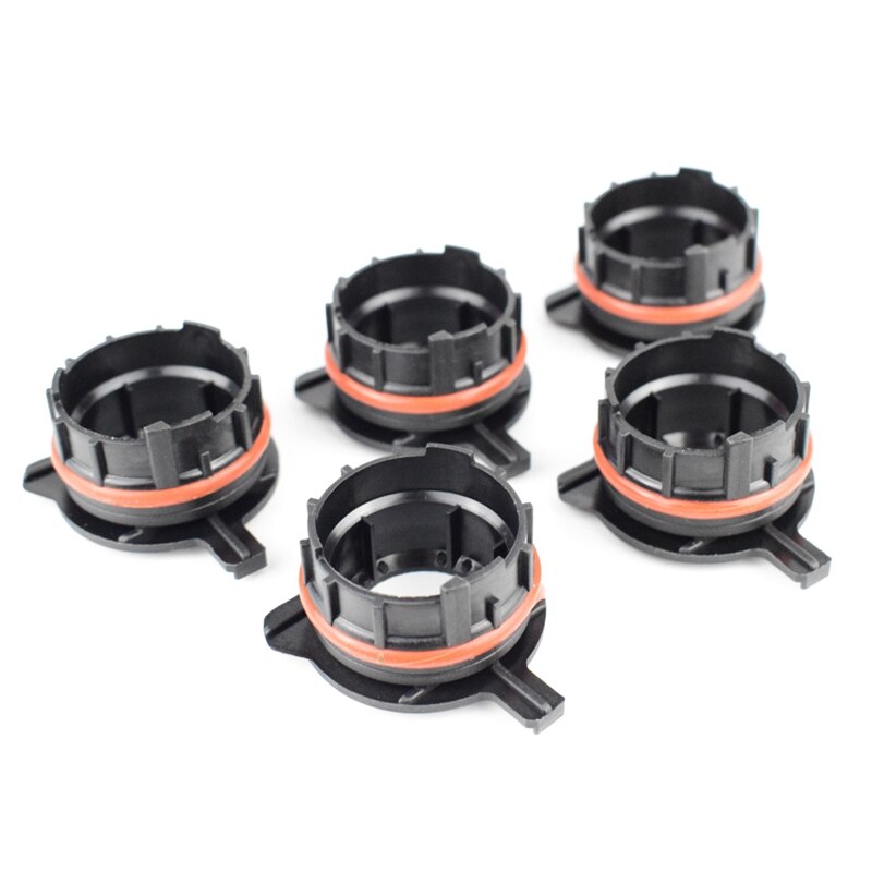 Adaptador h7 para e39 farol suporte da lâmpada de carro soquete para mercedes-benz-bmw led adaptador dyoung d124 10 pçs