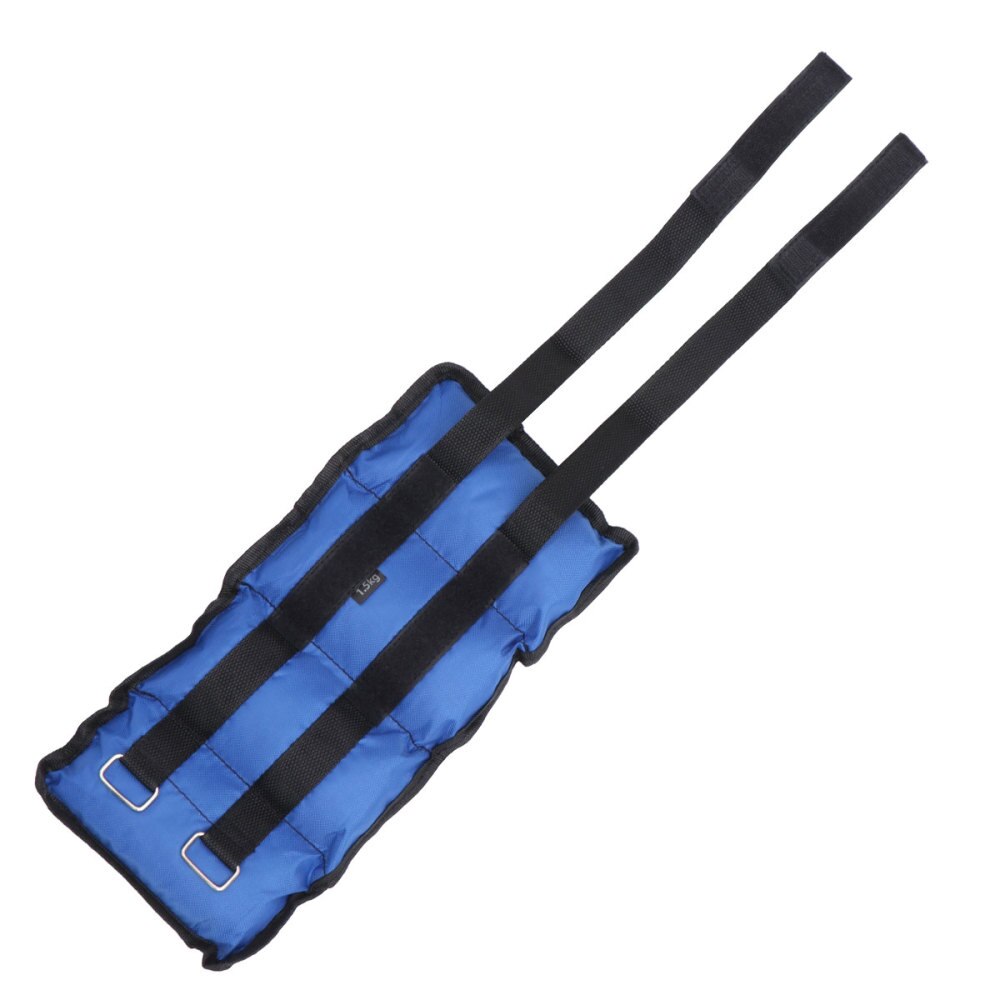 2 uds. De pesas para tobillo, 1KG, cómodas, bolsa de arena, correas para levantamiento de peso de piernas para correr, deportes, proveedor de gimnasio
