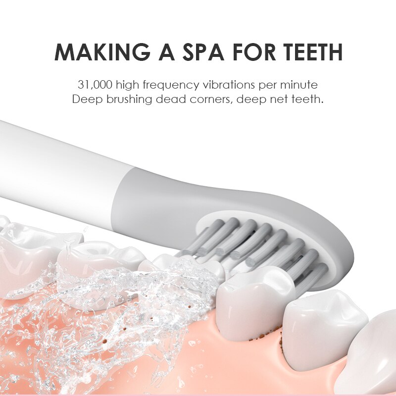 SOOCAS SO WHITE EX3 sonic cepillo de dientes eléctrico impermeable Ultra sonic automático cepillo de dientes USB recargable para xiaomi mijia