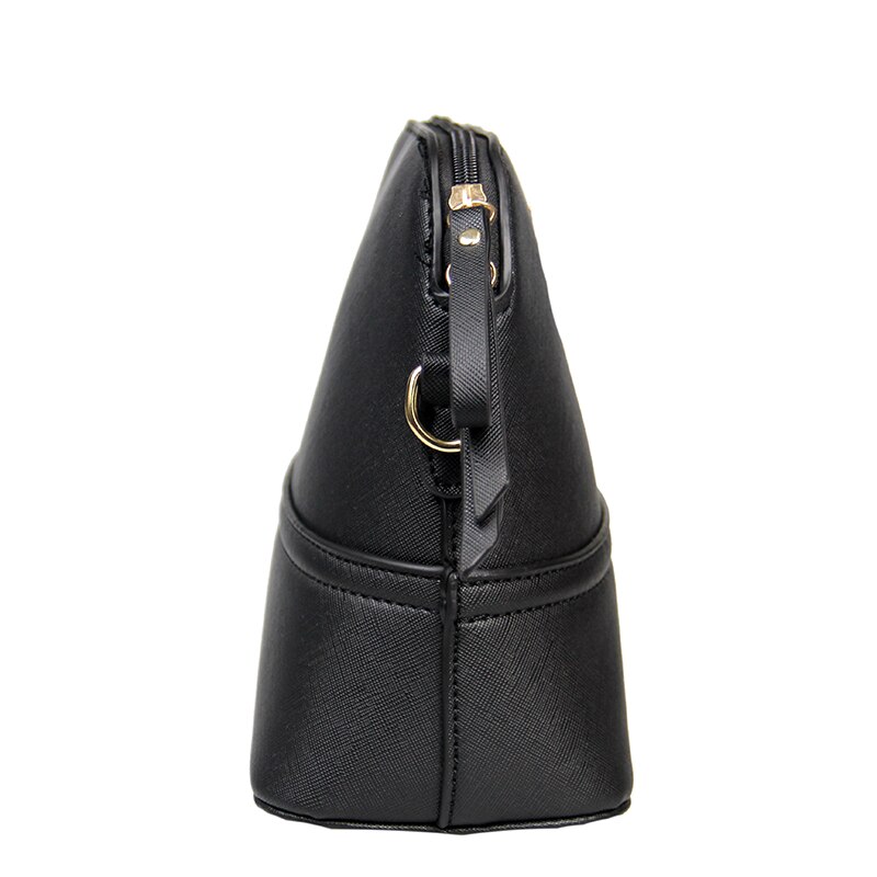 YBYT nuevas mujeres bolsos de hombro simple shell zipper bolsos de PU cuero femenino bandolera de mensajero