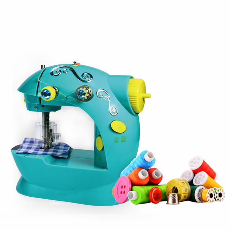 Electric Children Portable Miniature Presente Sewing Machine Without Board Mini Multi-function Household Sewing Machine