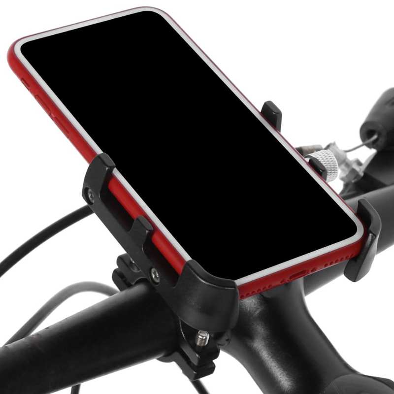 Wheel Up Bicycle Handlebar Clamp Mobile Phone Holder Motorcycle Cellphone Mount Sand RingBracket