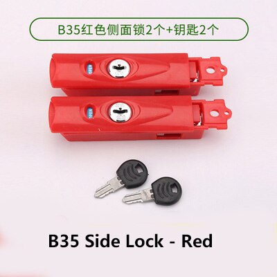 Gepäck lock zubehör B35 schloss trolley reise gepäck reparatur zubehör aluminium rahmen b35 schlüssel passwort lock core: S117B105 largeP