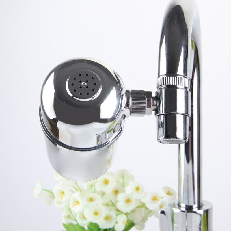 Home Faucet Water Filter Domestic Use Kitchen Health Tap Water Purifier Silver