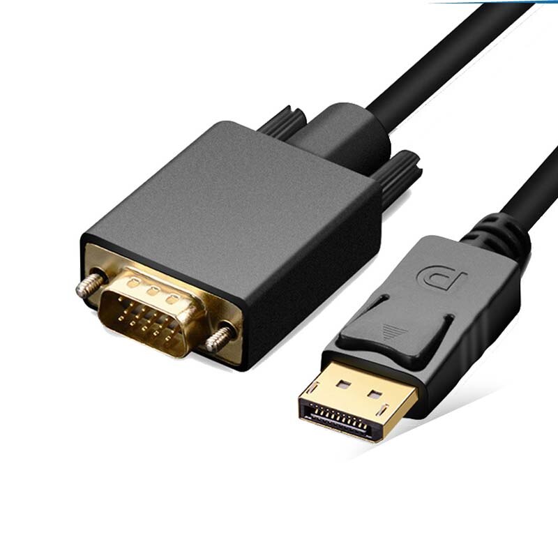 Displayport Naar Vga Kabel Dp Naar Vga Revolutie Naar Male 1.8M 1080P Hd Kabel Laptop Kabel