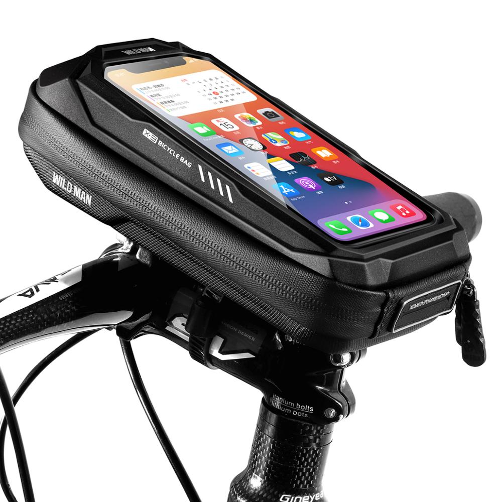 Wilde Man Regendicht Phone Holder Type Stuur Fiets Tas Met Touch Screen Voor Mtb Weg Mountainbike Fietsen...