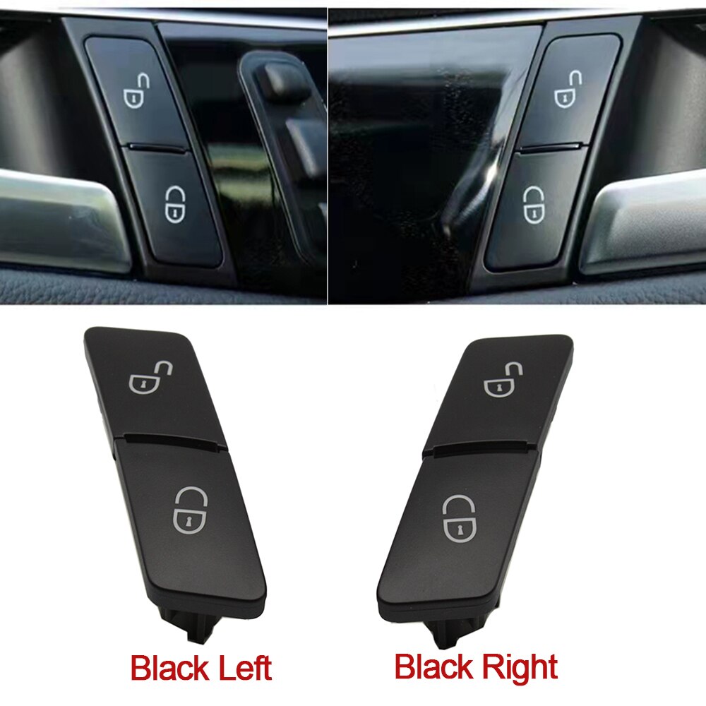 Botón de interruptor de apertura de cerradura de puerta Interior para Mercedes Benz Clase C W204, Clase E W212,GLK 204,ML GL W166 W176 W246