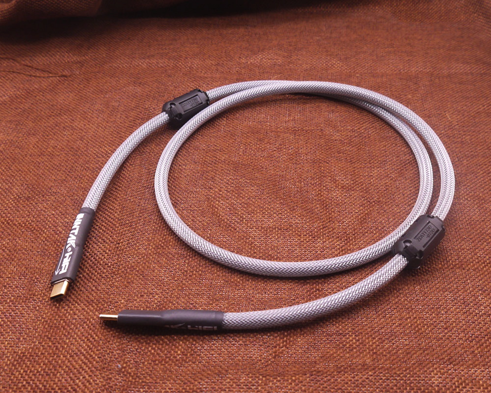 1 pz cavo audio USB C TO C OTG USB di alta qualità/cavo audio Canare L-4E6S per amplificatore DAC Hifi