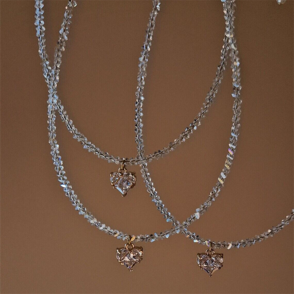 Collar de cadena de cristal transparente geométrico para mujer, joyería barroca Sexy, Bohemia, Vintage, Gfit, YC-UPGO