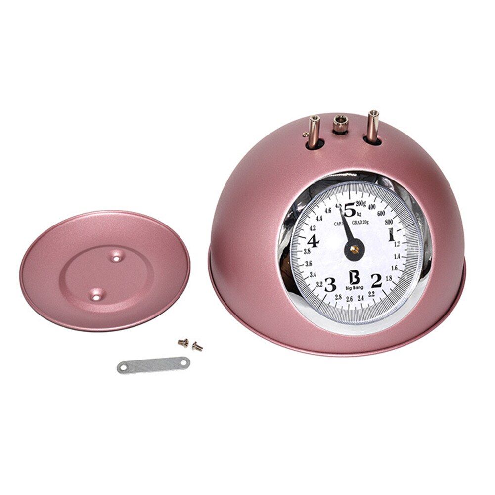 Báscula mecánica de 5kg para restaurante, cocina, comida para pesar el hogar con Bol, cocina fácil de leer, acero inoxidable Retro preciso