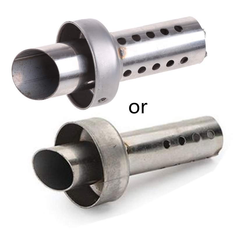 Universal Front Mid End Katalysator DB Killer für Motorrad Auspuff Schall dämpfer Schall dämpfer Geräusch Schall dämpfer: Lavendel
