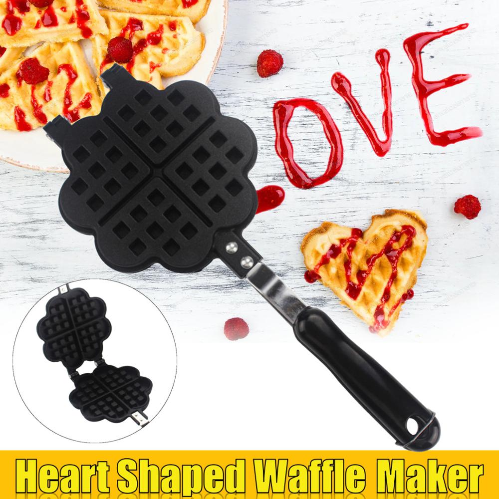 Sartén para gofres en forma de pez Taiyaki, 2 moldes, antiadherente, para hornear pasteles, utensilios de cocina para el hogar, DIY, plato para postre: B