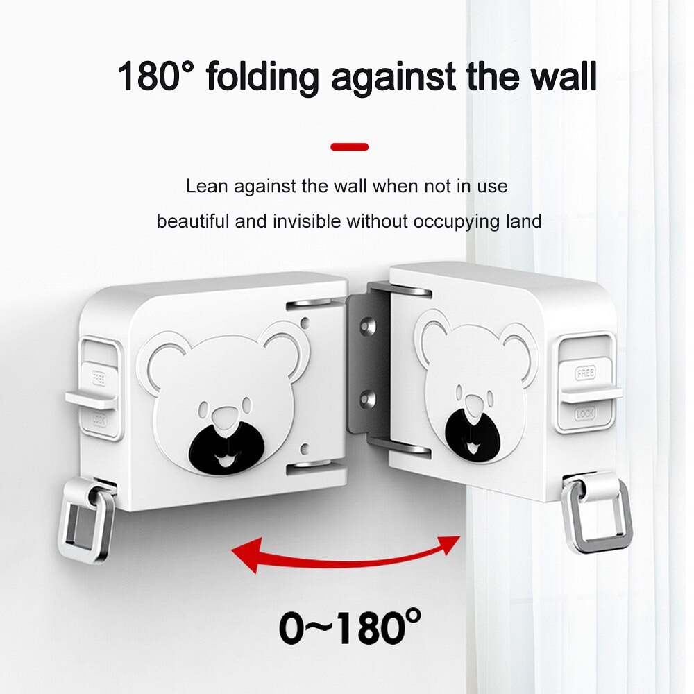 Punch-free Automatic Retractable Clothesline Indoor Invisible Clothesline with Hanger Hole Drying Rack Balcony Clothes Line