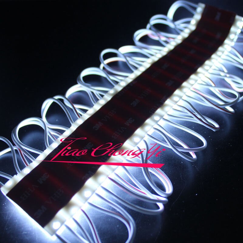 20X2 W 2835 wit 180 graden LED Module SMD 3 LEDS Light 12 V IP68 Waterdicht