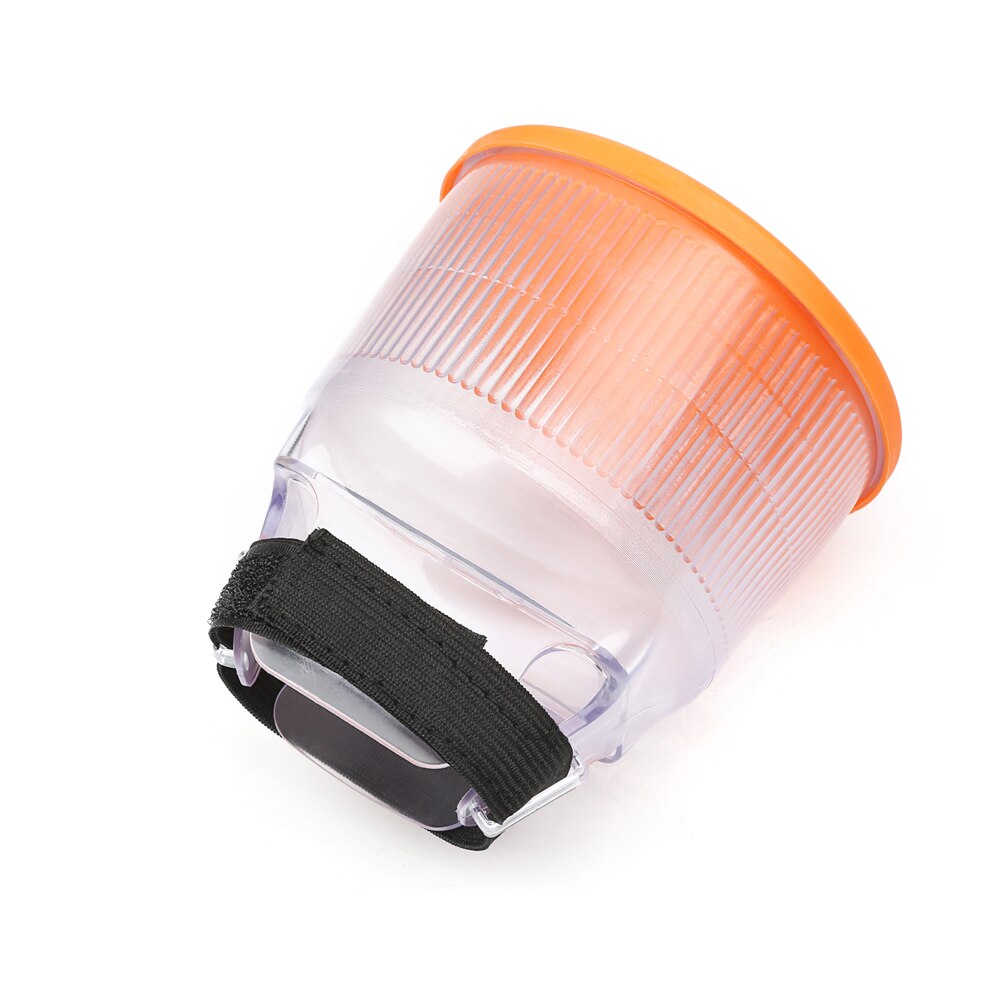 MINIFOCUS Universal Lambency Flash Diffuser Adjustable White Orange Cover Set For Canon Speedlite 550 580EX Sony F58 Nikon SB900