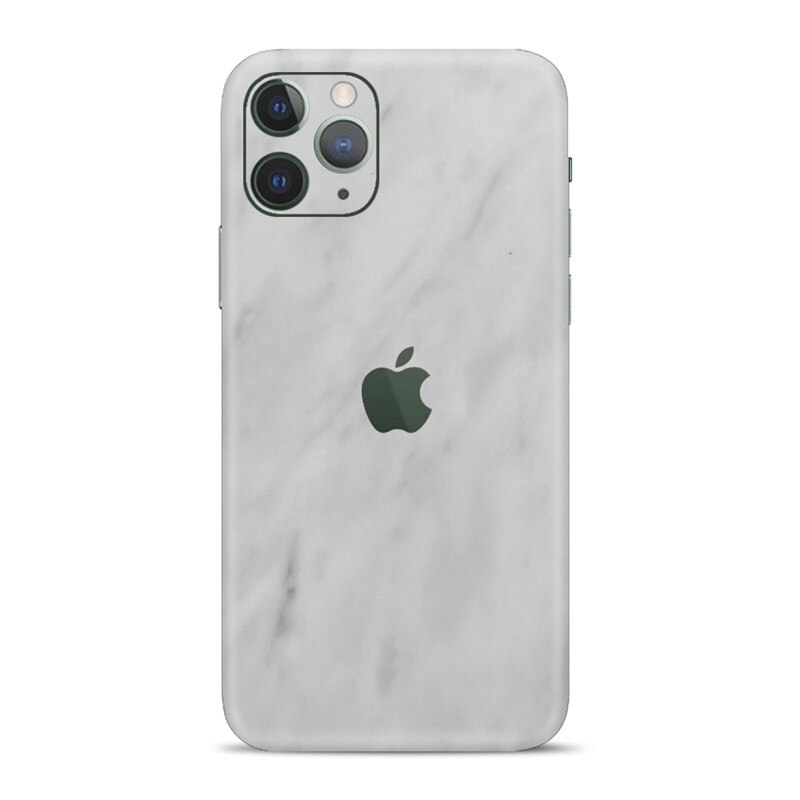 YCSTICKER Cell Phone Luxury Leather Marble Sticker 3D Vinyl Skin Film for iPhone 11 Pro Max X: WM for iP 11 Pro Max