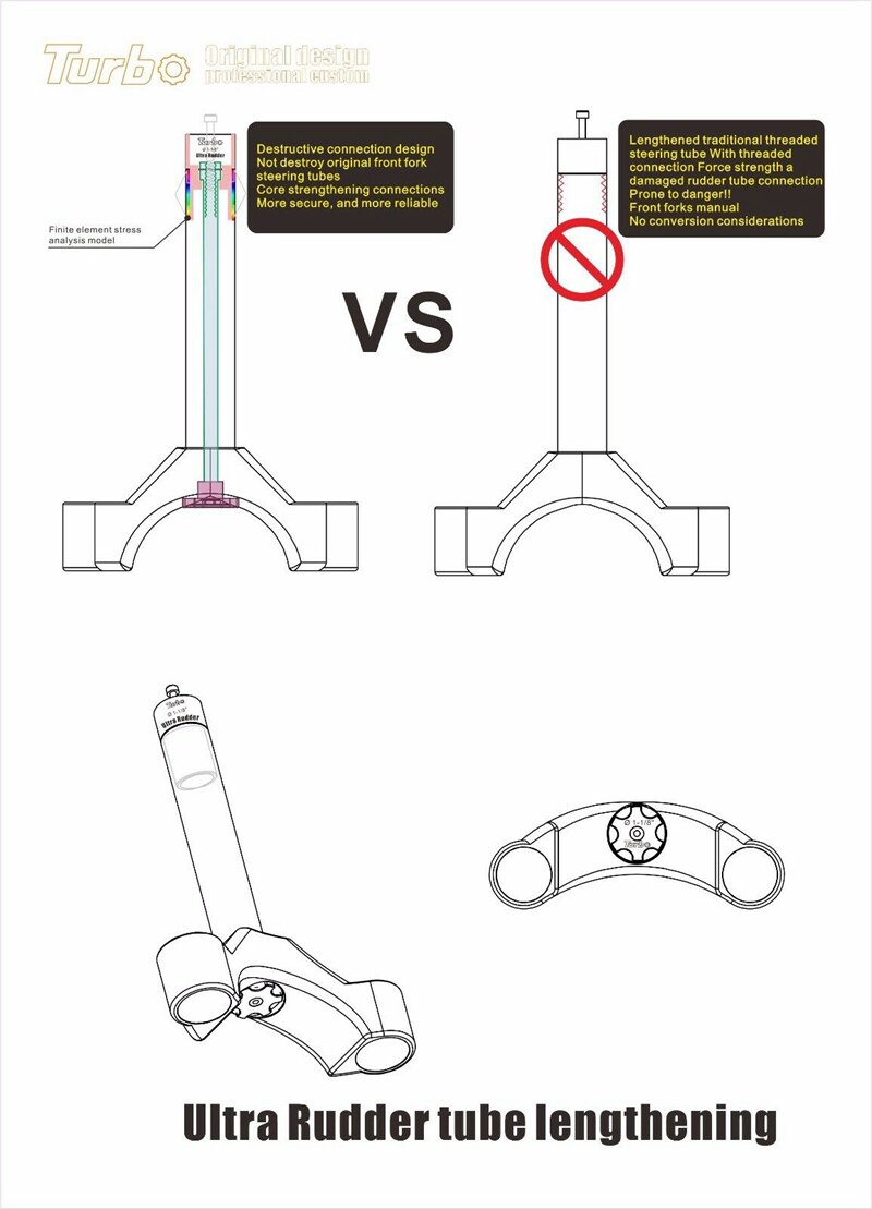 Mtb Fiets Vorkbuis Riser Verleng Extender Head Up Adapter Verlenging Een Steer Verlengen De Vorkbuis 2 Cm