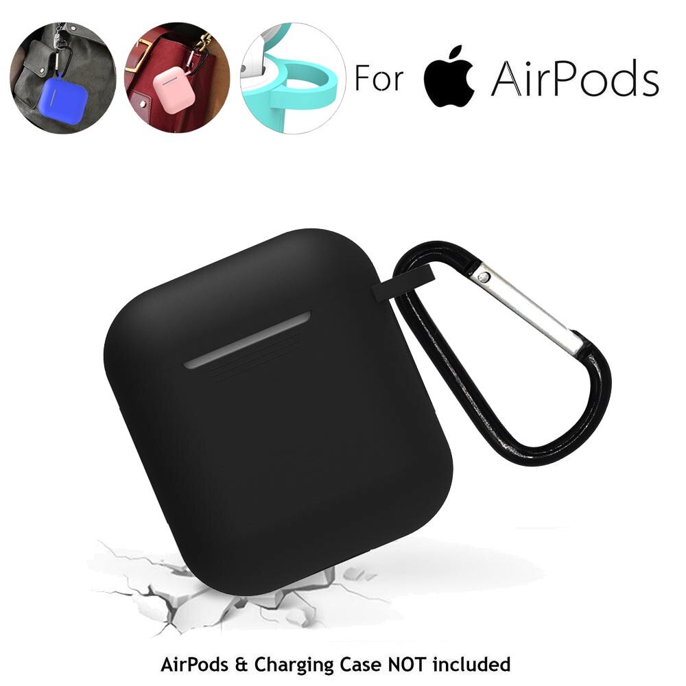 Mini Weichen Silikon Fall Für Apple Airpods Stoßfest Abdeckung Für Apple AirPods Kopfhörer Cases Ultra Dünne Luft Schoten Protector Fall J