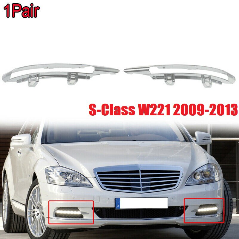 Mistlamp Trim Set Dagrijlicht Front Trim Voor Mercedes Benz W221 S550 S600 S65 2218852723 2218852823: Default Title