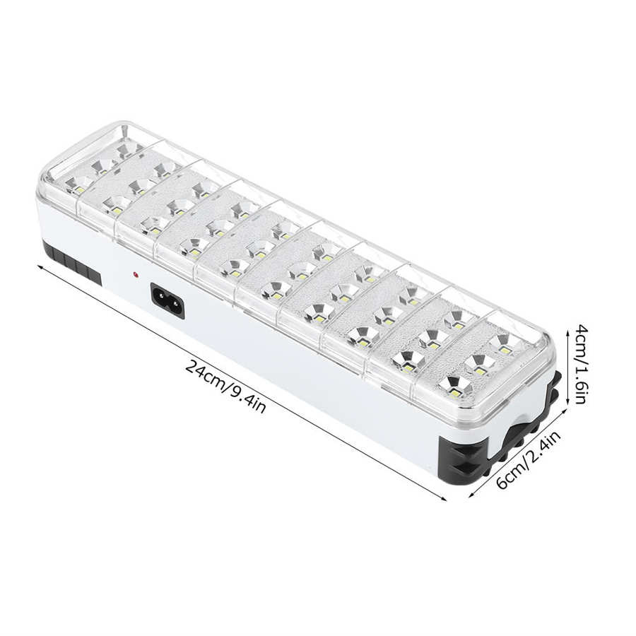 30W LED Emergency Light Multifunction Ceiling Wall Light Two Level Lighting Modes High Brightness For Home Outdoor Camping