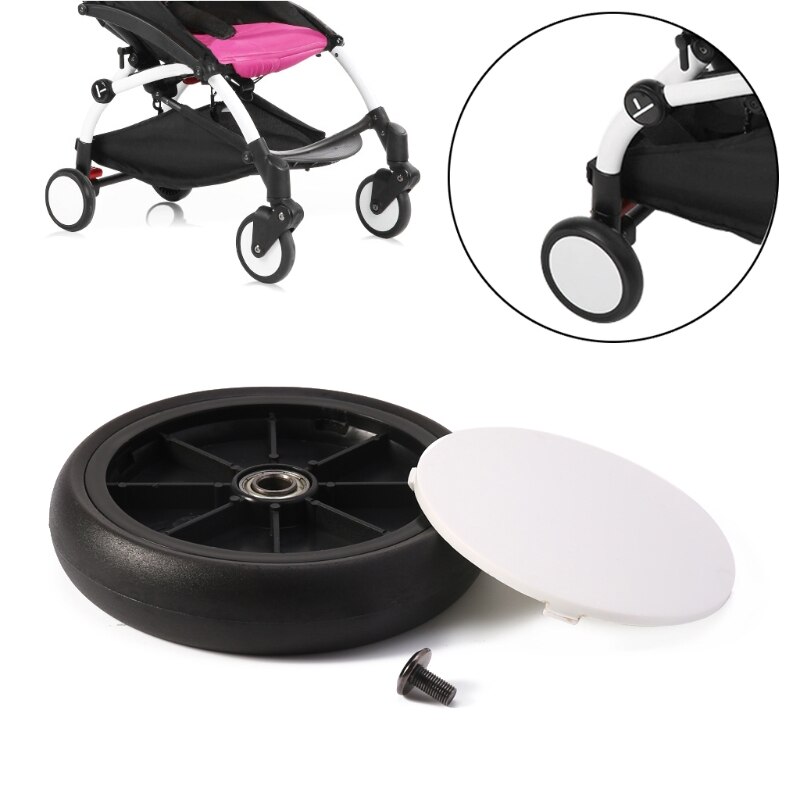 Baby Strollers Back Wheels Pushchair Rubber Wheel Kids Stroller Accessories