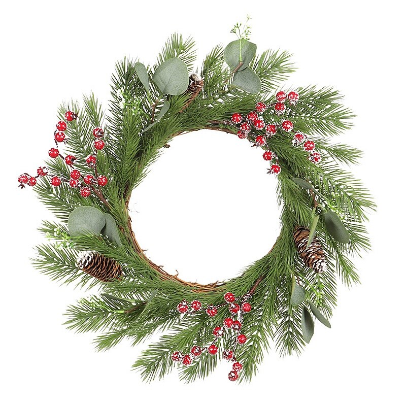 Triumph Tree Empress Kerstkrans - 60 cm - Frosted Green – vtwonen