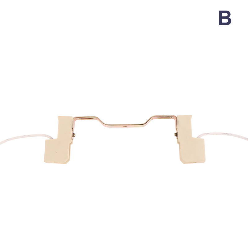 Adaptateur de support de base de lampe en céramique R7S, ampoule halogène d'inondation, 78mm, 118mm, 135mm, 189mm: Argent