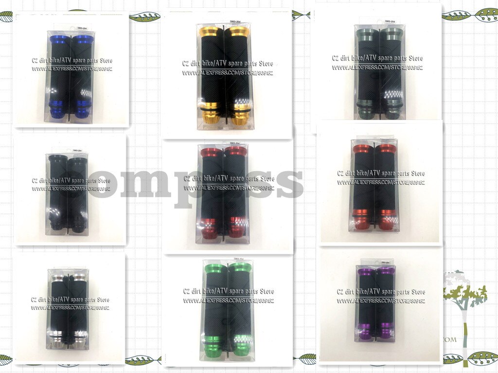 Motorcycle grips hand rubber pedal biker scooter handlebar modified throttle turn Grip Settle Handle Grips