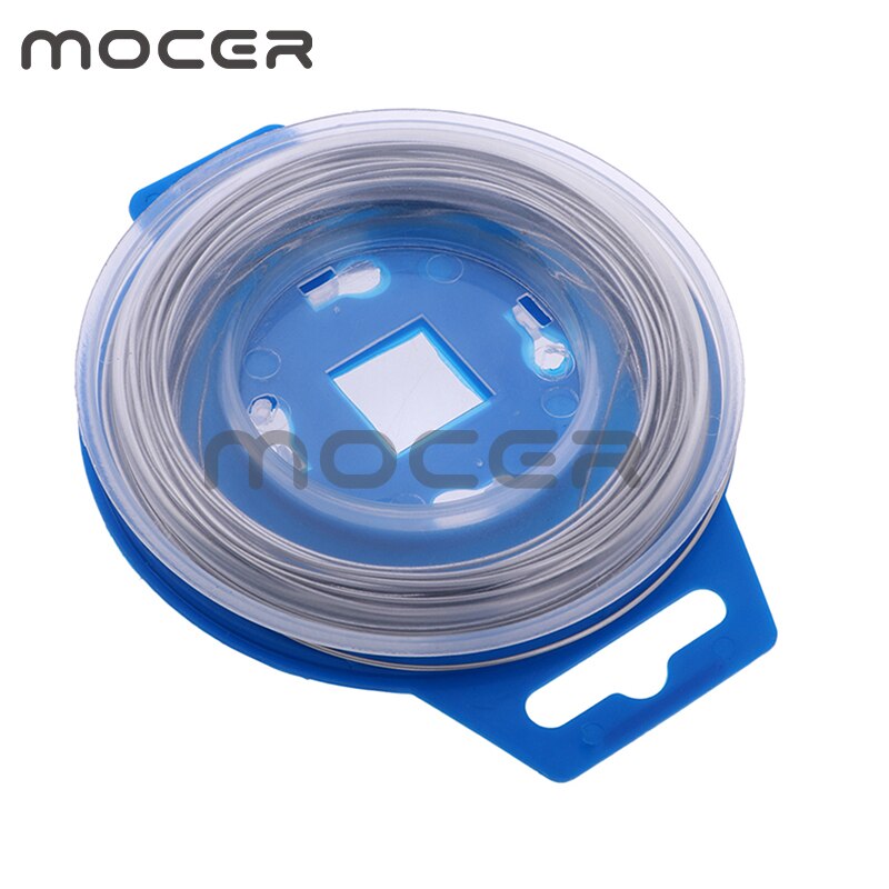 Stainless Steel Wire Rope Cable Safety Lock Locking Tie Roll Spool 25Ft