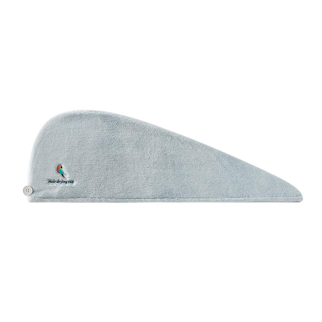 Asciugamano per capelli magico in velluto corallo cappello in microfibra turbante ad asciugatura rapida per bagno doccia assorbente piscina cuffia lavabile in lavatrice 19nov27: Luce Verde