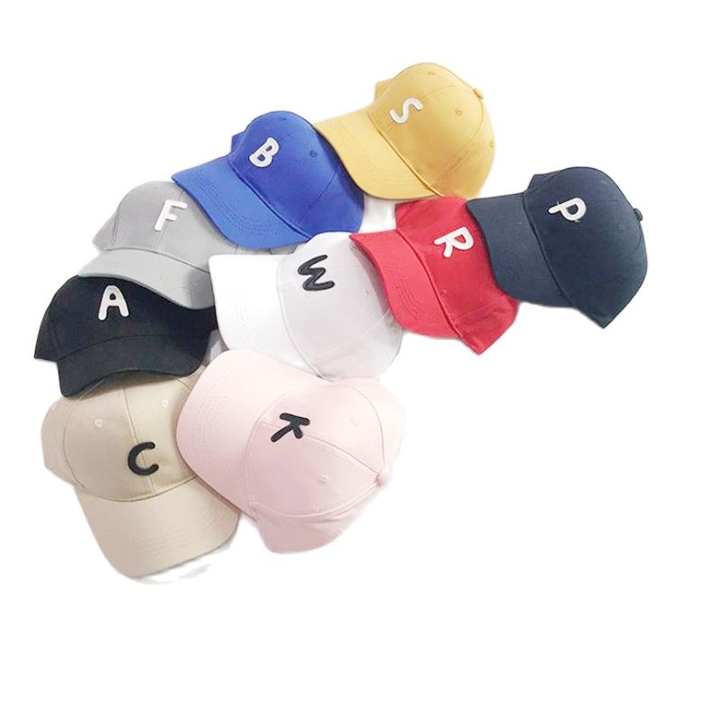 Doitbest 2 to 7 vuotiaille kevään lasten lippalakki pojille ja tytöille, kirjontakirjaimet, snapback-säädettävä lasten hiphop-hattu, aurinkolippis