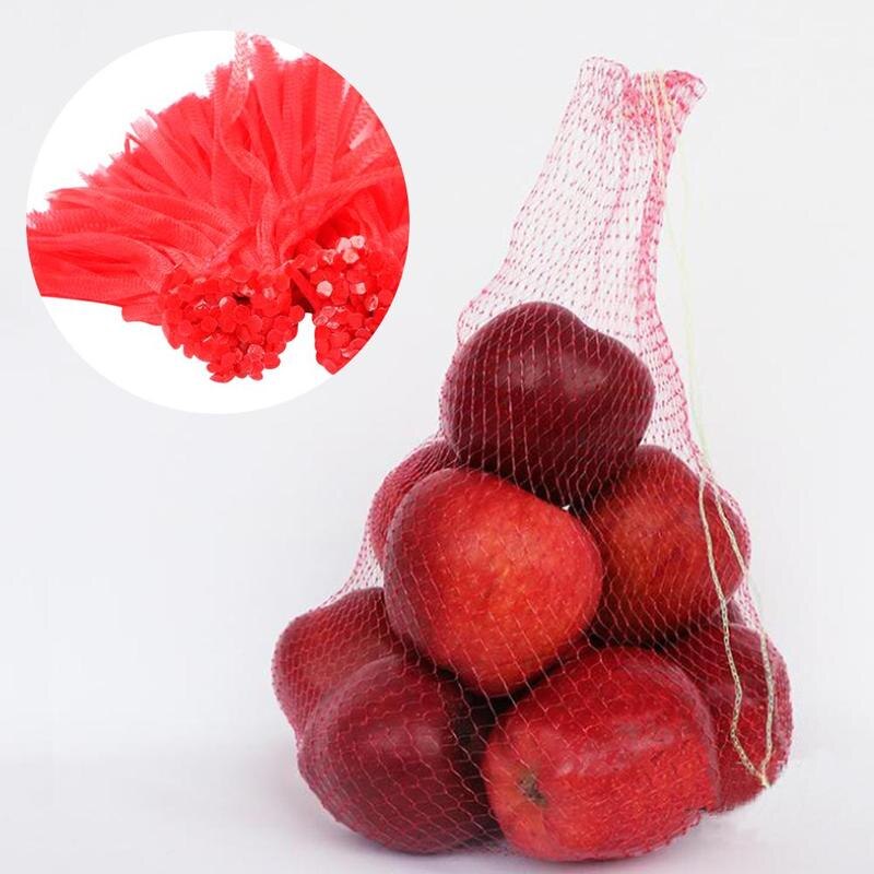 100pcs Watemelon Bescherming Zak Groeien Watermeloenen Opknoping Netto Zak Groente Fruit Beschermen Ondersteuning Netto