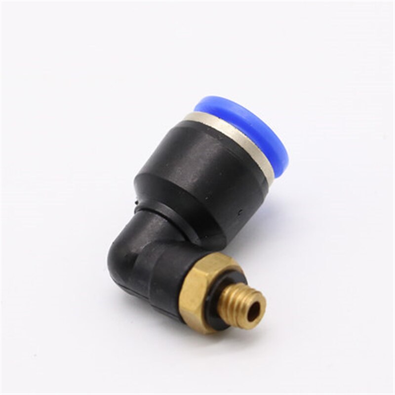 PL Pneumatic connector 4mm-12mm Hose OD 1/8" 1/4" 3/8" 1/2" Male Thread Pneumatic Tube Elbow Connector Tube Air Push In Fitting