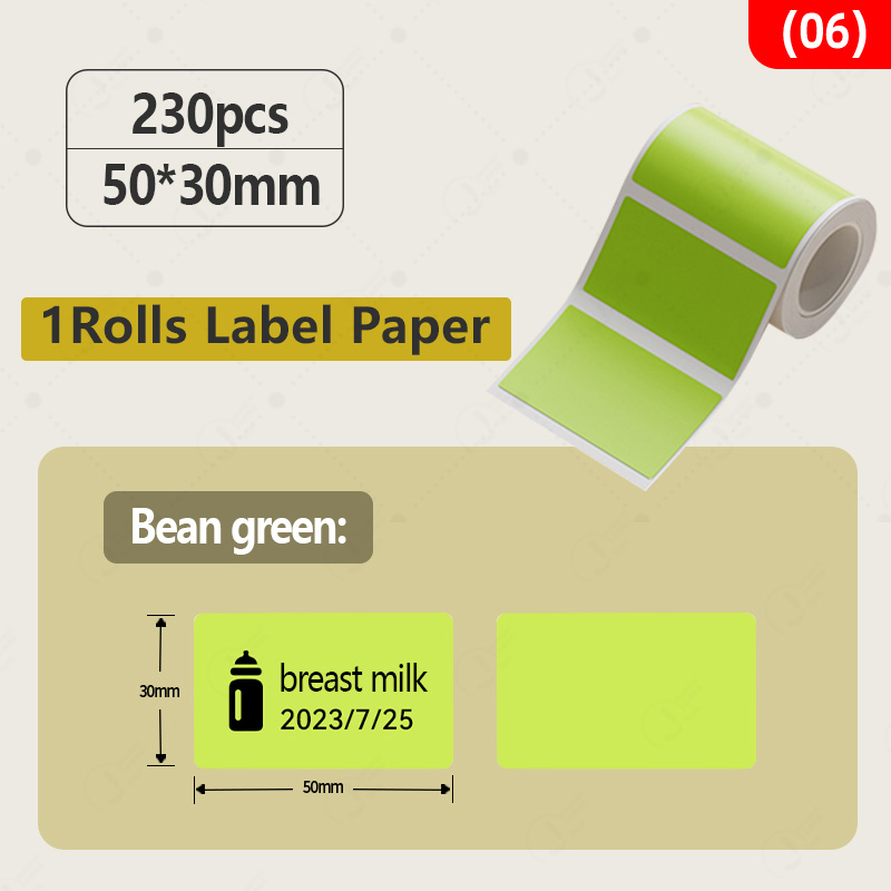 Niimbot B1 B21 Vriezer Label Papier Sticker Rollen Kleurrijk voor Keuken Koelkast Gebruik Bestand tegen lage temperaturen Waterdicht -18 °: Blauw
