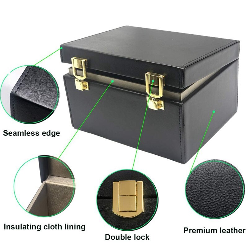 Faraday – boîte de rangement Anti-vol, cartes de téléphone de sécurité pour voiture sans clé RFID, boîte de blindage Faraday, boîte de protection, boîte de rangement sans clé
