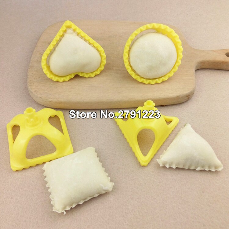 Bedste pris bedste dumplings artefakt i italiensk stil 4 sæt pinch dumpling maskine spaghetti værktøj pasta værktøj