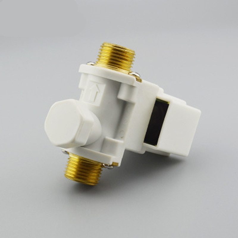AC 220V Water Air N/C Normally Closed Open Pressure Solenoid Valve 1/2" Electric Solenoid Valve for Garden Irrigation Tool