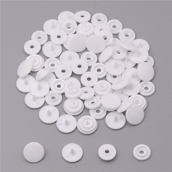 20Sets T3 KAM Round Snap Buttons Plastic Fasteners Press Buttons For Baby Clothes Buttons For DIY Crafts: B3