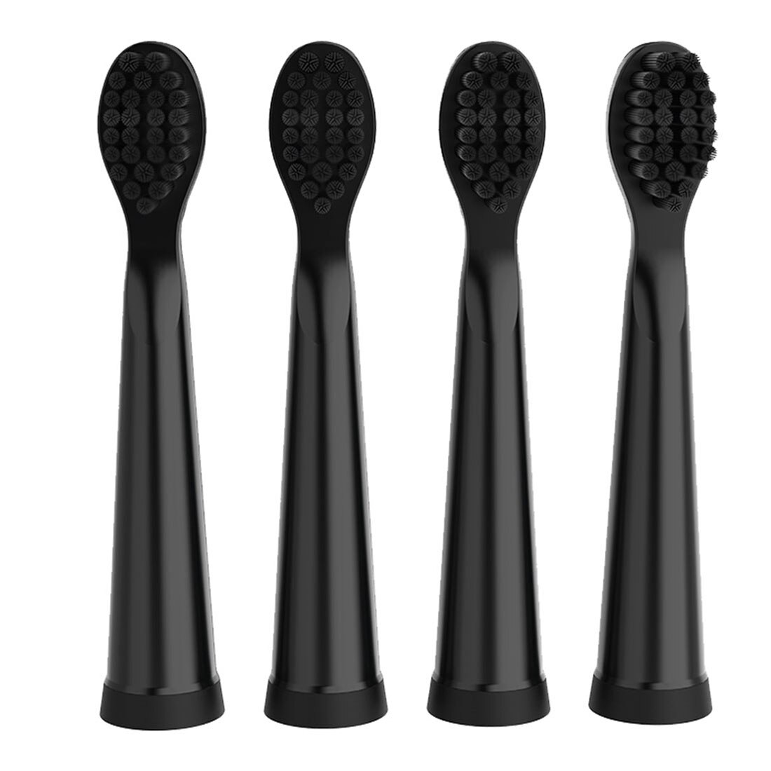 4pcs/lot Ultrasonic Electric Toothbrush Heads Replacement Brush Heads For Ultrasonic electric Toothbrush Whitening Teeth Brush: 4pcs black
