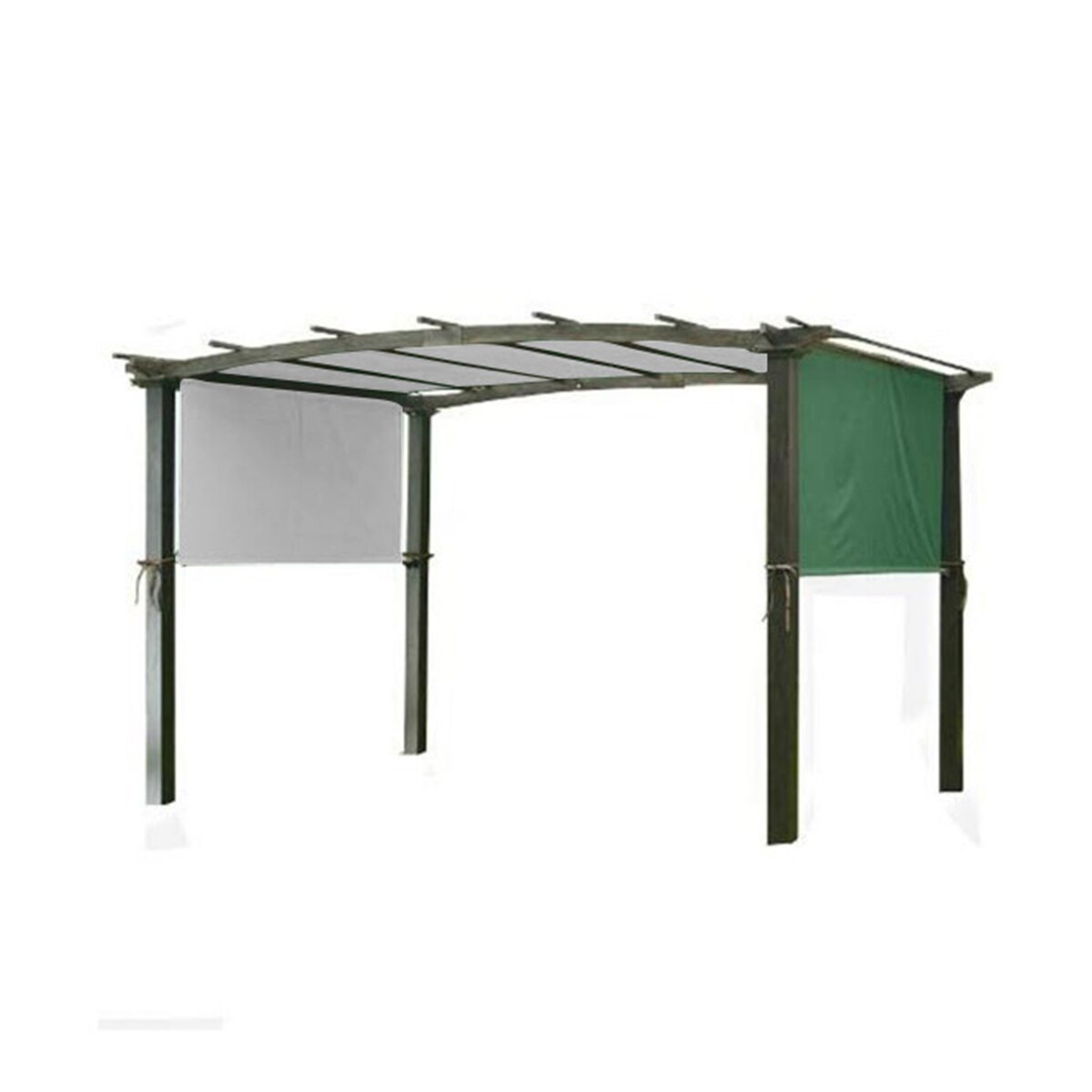 17x6.5Ft Pergola Canopy Replacement Cover Outdoor Yard Patio Tan Sun Shade 1 Canopy Shelter(Not Included Other Stuff)