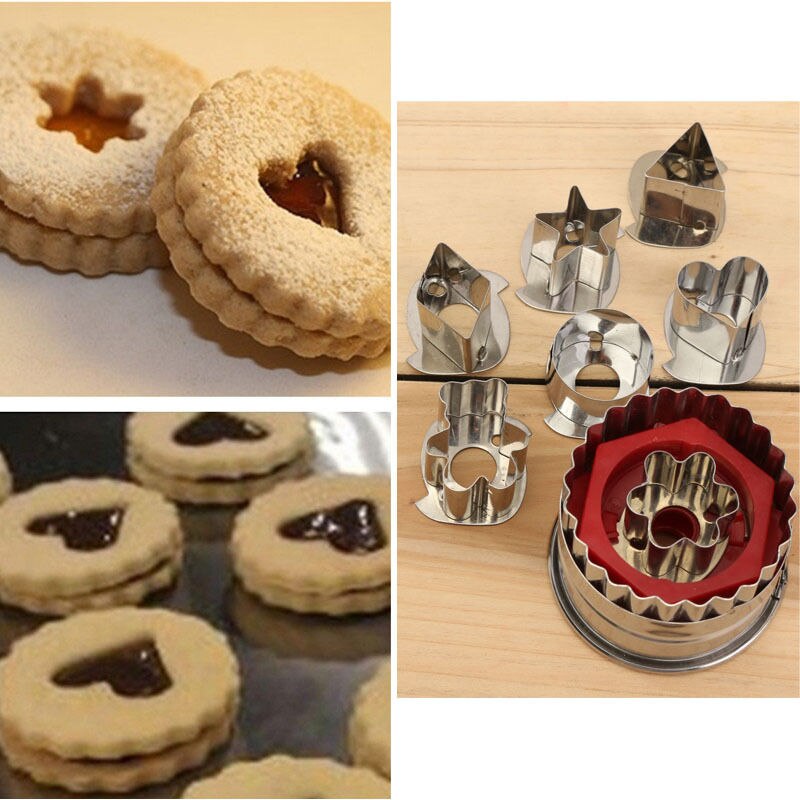 Mix Vormige Cookie Biscuit Suiker Fondant Cake Jelly Cutter Mold Bakken Tools Voor Valentijnsdag
