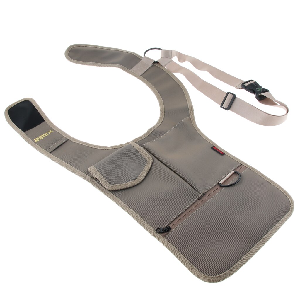 Bolso de hombro oculto antirobo con bolsillo de nailon para teléfono Mp3, bolsa de almacenamiento para hombres y mujeres